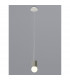Galaxia Pendant Square 1 Light E27 White / Grey Cement-2