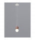 Galaxia Pendant Round 1 Light E27 White/Red Cement-2