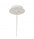 Galaxia Pendant Round 1 Light E27 White/Red Cement-3