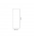 Glaciar Spotlight 24cm 9W LED 3000K 700lm White 3yrs Warranty-5