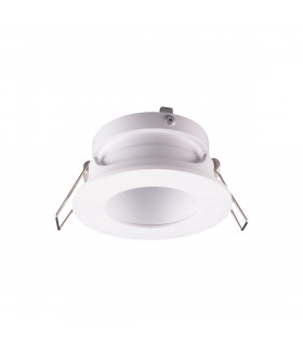 Guincho 8.5 cm Round Downlight GU10 Sand White Cut Out: 70mm Lampholder Included-1