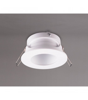 Guincho 8.5 cm Round Downlight GU10 Sand White Cut Out: 70mm Lampholder Included-2