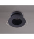 Guincho 8.5 cm Round Downlight GU10 Sand Black Cut Out: 70mm Lampholder Included-2