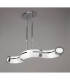 Guss Telescopic E27 3 Light E27 Bar Polished Chrome White Acrylic CFL Lamps INCLUDED-2