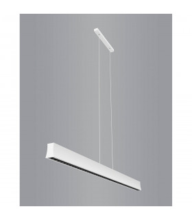Hanok Linear Pendant 45° 38W LED 3000K 2650lm White 3yrs Warranty-2