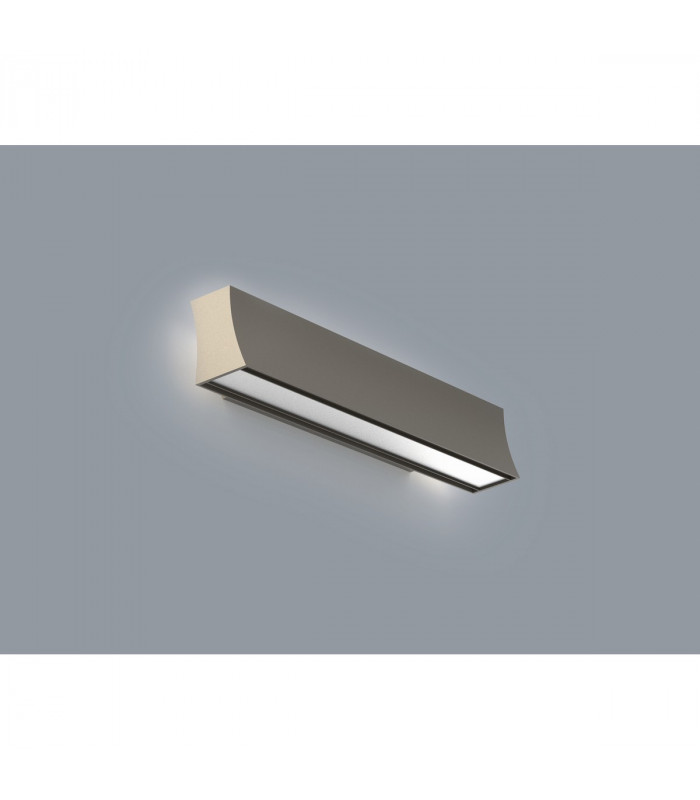Hanok Wall Lamp 110°, 14W LED, 3000K, 950lm, Sand Brown, 3yrs Warranty