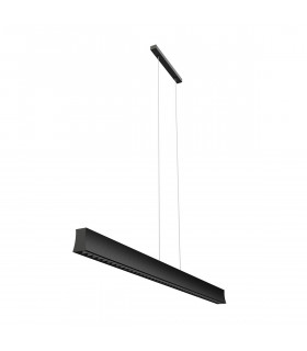 Hanok Linear Pendant 45° 38W LED 4000K 2800lm Black 3yrs Warranty-1