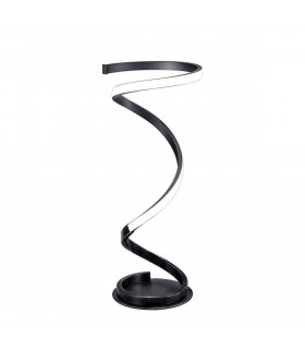 Helix Table Lamp 52cm 20W LED 3000K 1600lm Black 3yrs Warranty-1