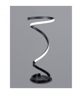 Helix Table Lamp 52cm 20W LED 3000K 1600lm Black 3yrs Warranty-2