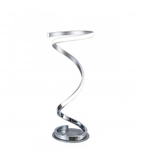 Helix Table Lamp 52cm 20W LED 3000K 1600lm Polished Chrome 3yrs Warranty-1