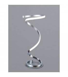 Helix Table Lamp 52cm 20W LED 3000K 1600lm Polished Chrome 3yrs Warranty-2