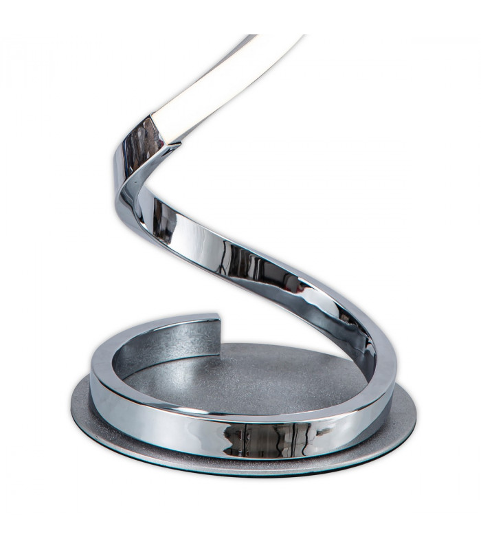 Helix Table Lamp 52cm 20W LED 3000K 1600lm Polished Chrome 3yrs Warranty-5