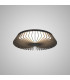 Himalaya 53cm Round Ceiling (Light Only) 56W LED 2700-5000K Tuneable White 2500lm Remote Control Black 3yrs Warranty-2
