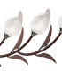 Holland Telescopic Pendant 9 Light G9 Polished Chrome/Wenge-7