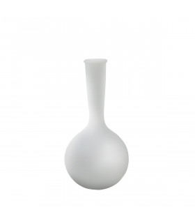 Flower Pot Small E27 1 Light Opal White-1