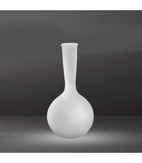 Flower Pot Small E27 1 Light Opal White-2