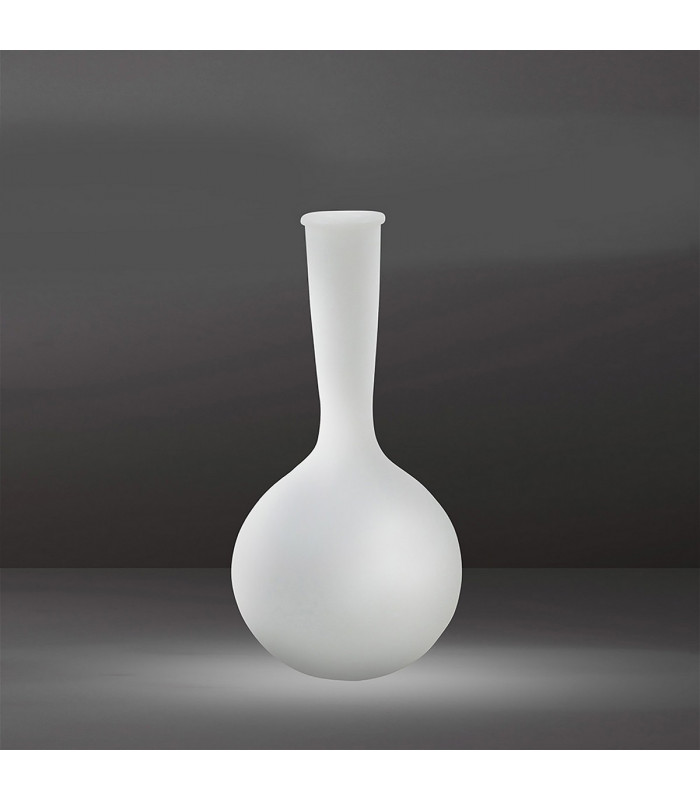 Flower Pot Small E27 1 Light Opal White-2