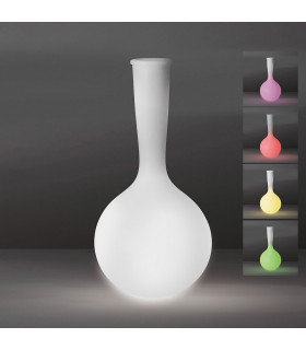 Huevo Flower Pot Big LED RGB (Export Only), 150lm, Opal White, 2yrs Warranty