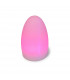 Ovel Shape Waterproof IP68 Could use in swimming pool. 7 Colours+white + candle. With remote control