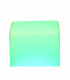 Square Shape Waterproof IP68 Could use in swimming pool. 7 Colours+white + candle. With remote control, Opal White