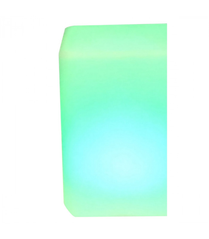 Square Shape Waterproof IP68 Could use in swimming pool. 7 Colours+white + candle. With remote control, Opal White