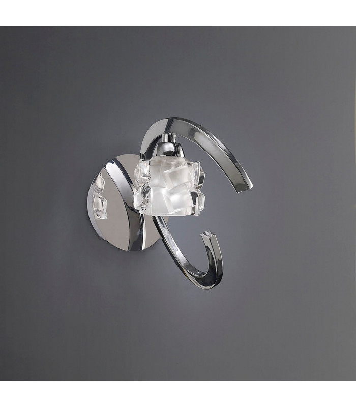 Ice Wall Lamp 1 Light G9 Polished Chrome-2