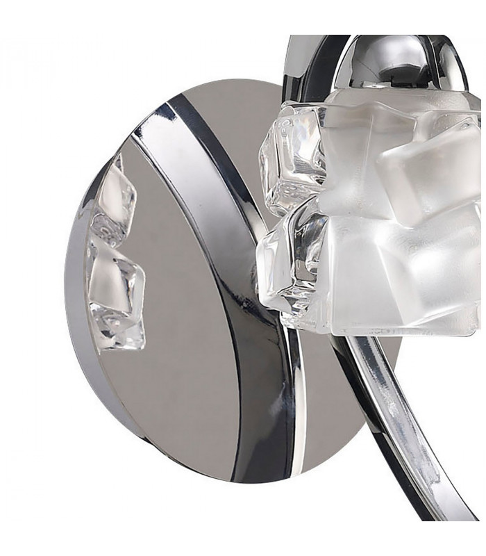 Ice Wall Lamp 1 Light G9 Polished Chrome-4