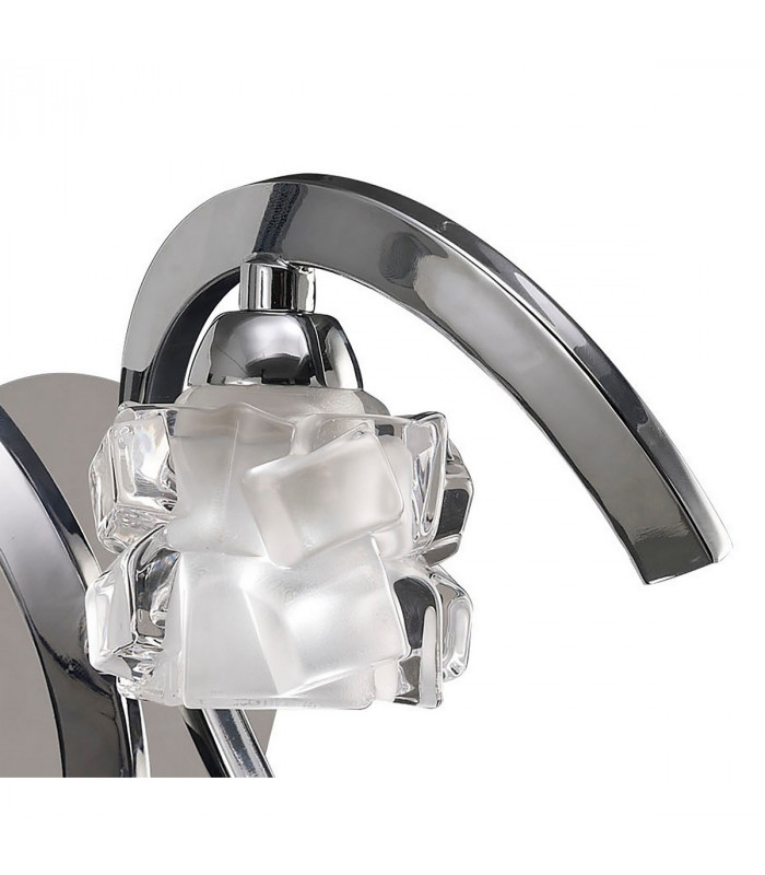 Ice Wall Lamp 1 Light G9 Polished Chrome-5