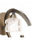 Ice Wall Lamp 1 Light G9 Antique Brass-4