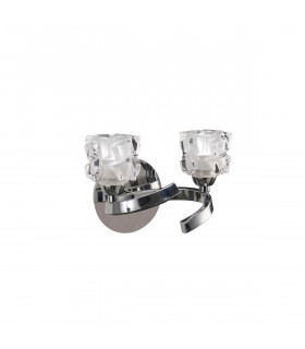 Ice Wall Lamp 2 Light G9 Polished Chrome-1