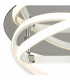 Infinity Blanco Flush 30W LED 4000K 2500lm White/White Acrylic/Clear Mirror 3yrs Warranty-4