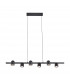 Ios Linear Pendant 6 x GU10 Black-1