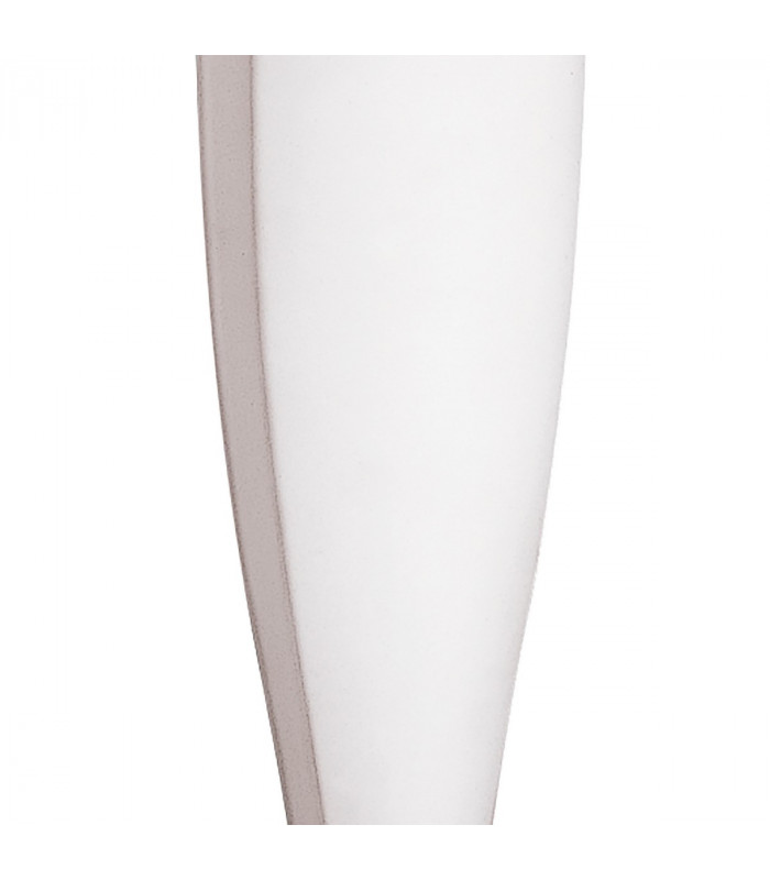 Java Table Lamp Small 1 Light E14 Satin Nickel/Frosted White Glass-4