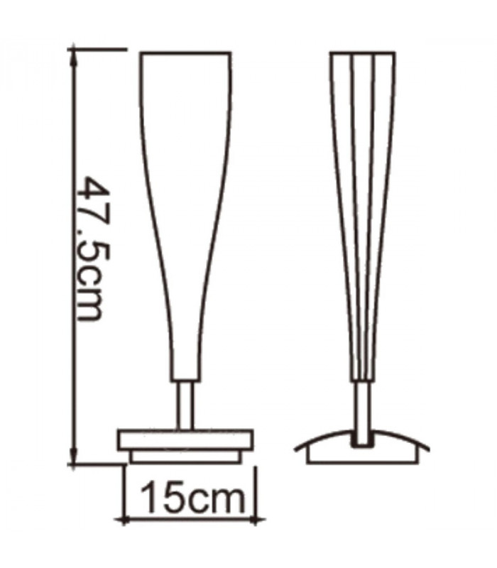 Java Table Lamp Big 1 Light E14 Satin Nickel/Frosted White Glass-7