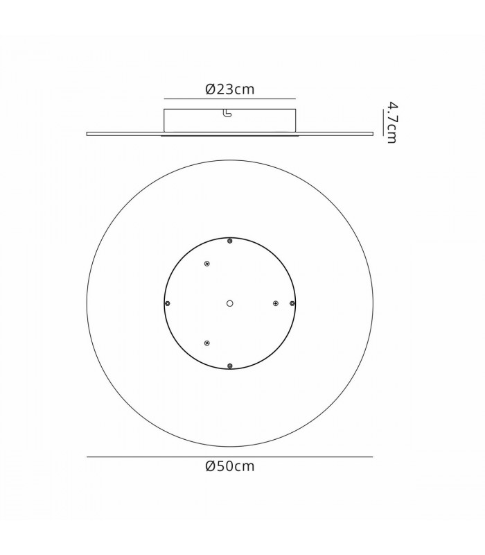 Jewel Wall Lamp 30W LED 3000K 1600lm White 3yrs Warranty-6