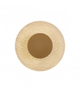 Jewel Wall Lamp 12W LED 3000K 750lm Gold Painted 3yrs Warranty-1