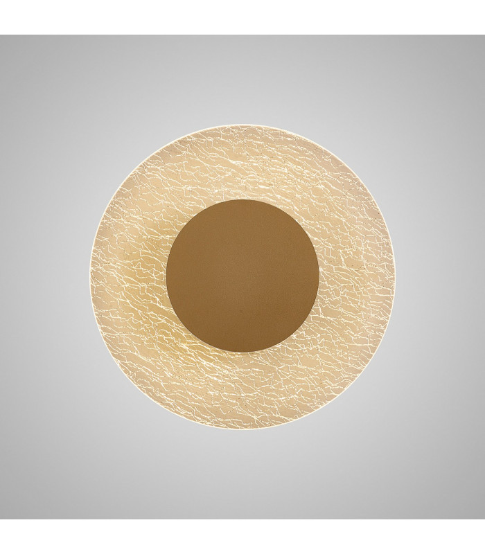 Jewel Wall Lamp 12W LED 3000K 750lm Gold Painted 3yrs Warranty-2