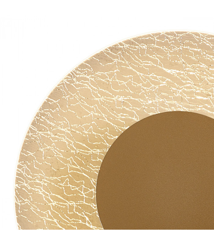 Jewel Wall Lamp 12W LED 3000K 750lm Gold Painted 3yrs Warranty-3