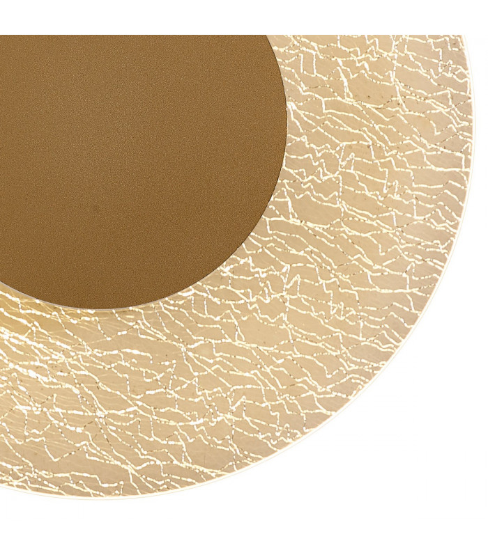 Jewel Wall Lamp 12W LED 3000K 750lm Gold Painted 3yrs Warranty-4