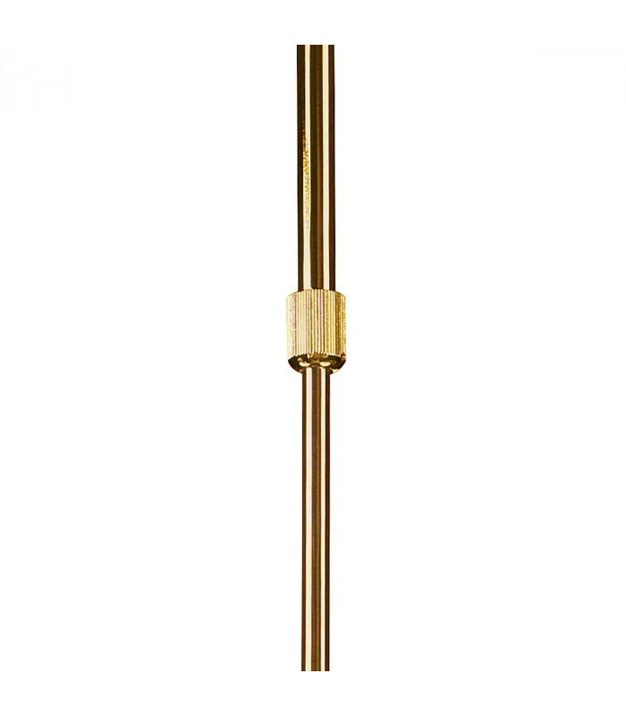 Juno Telescopic Convertible To Semi Flush 3 Light 15W LED 3000K 1350lm Satin Gold/Frosted Acrylic/Gold 3yrs Warranty-5