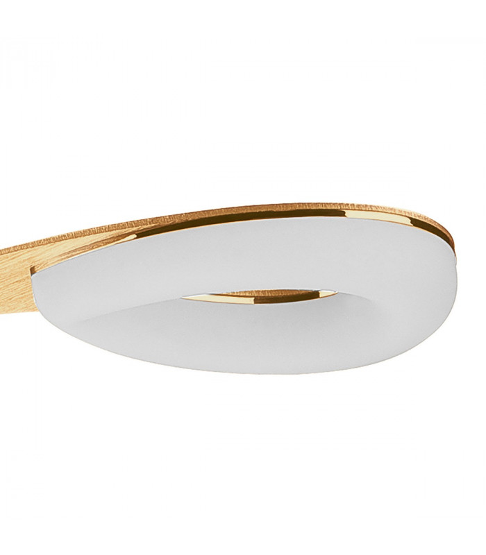 Juno Telescopic Convertible To Semi Flush 3 Light 15W LED 3000K 1350lm Satin Gold/Frosted Acrylic/Gold 3yrs Warranty-8