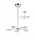 Juno Telescopic 5 Light 30W LED 3000K 2700lm Satin Aluminium/Frosted Acrylic/Polished Chrome 3yrs Warranty-1