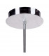 Juno Telescopic 5 Light 30W LED 3000K 2700lm Satin Aluminium/Frosted Acrylic/Polished Chrome 3yrs Warranty-4