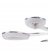 Juno Telescopic 5 Light 30W LED 3000K 2700lm Satin Aluminium/Frosted Acrylic/Polished Chrome 3yrs Warranty-7