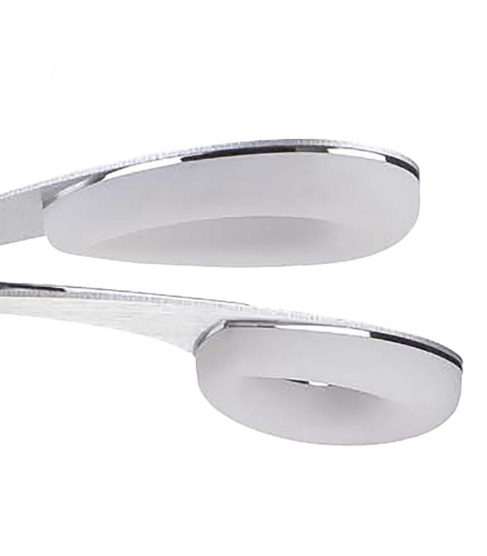 Juno Telescopic 5 Light 30W LED 3000K 2700lm Satin Aluminium/Frosted Acrylic/Polished Chrome 3yrs Warranty-8