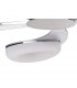 Juno Telescopic 5 Light 30W LED 3000K 2700lm Satin Aluminium/Frosted Acrylic/Polished Chrome 3yrs Warranty-9
