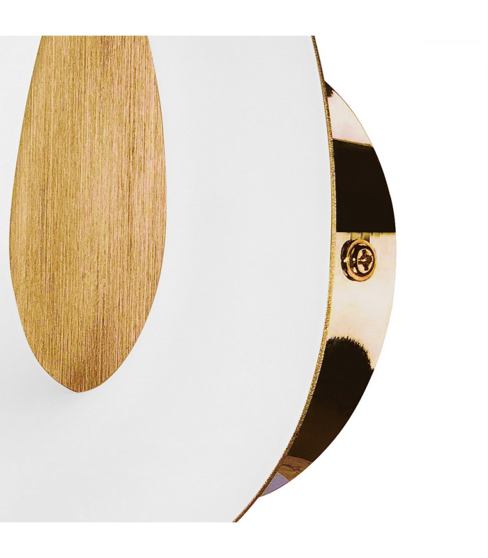 Juno Wall Lamp 5W LED 3000K 450lm Satin Gold/Frosted Acrylic/Gold 3yrs Warranty-3