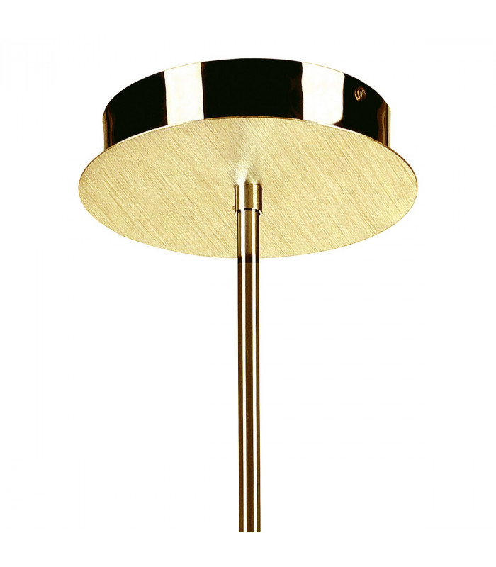 Juno Telescopic 5 Light 30W LED 3000K 2700lm Satin Gold/Frosted Acrylic/Gold 3yrs Warranty-4
