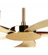 Juno Telescopic 5 Light 30W LED 3000K 2700lm Satin Gold/Frosted Acrylic/Gold 3yrs Warranty-6