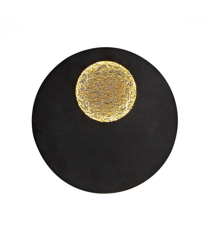 Jupiter Ceiling/Wall Light 18W LED 3000K 590lm Black/Gold 3yrs Warranty-1